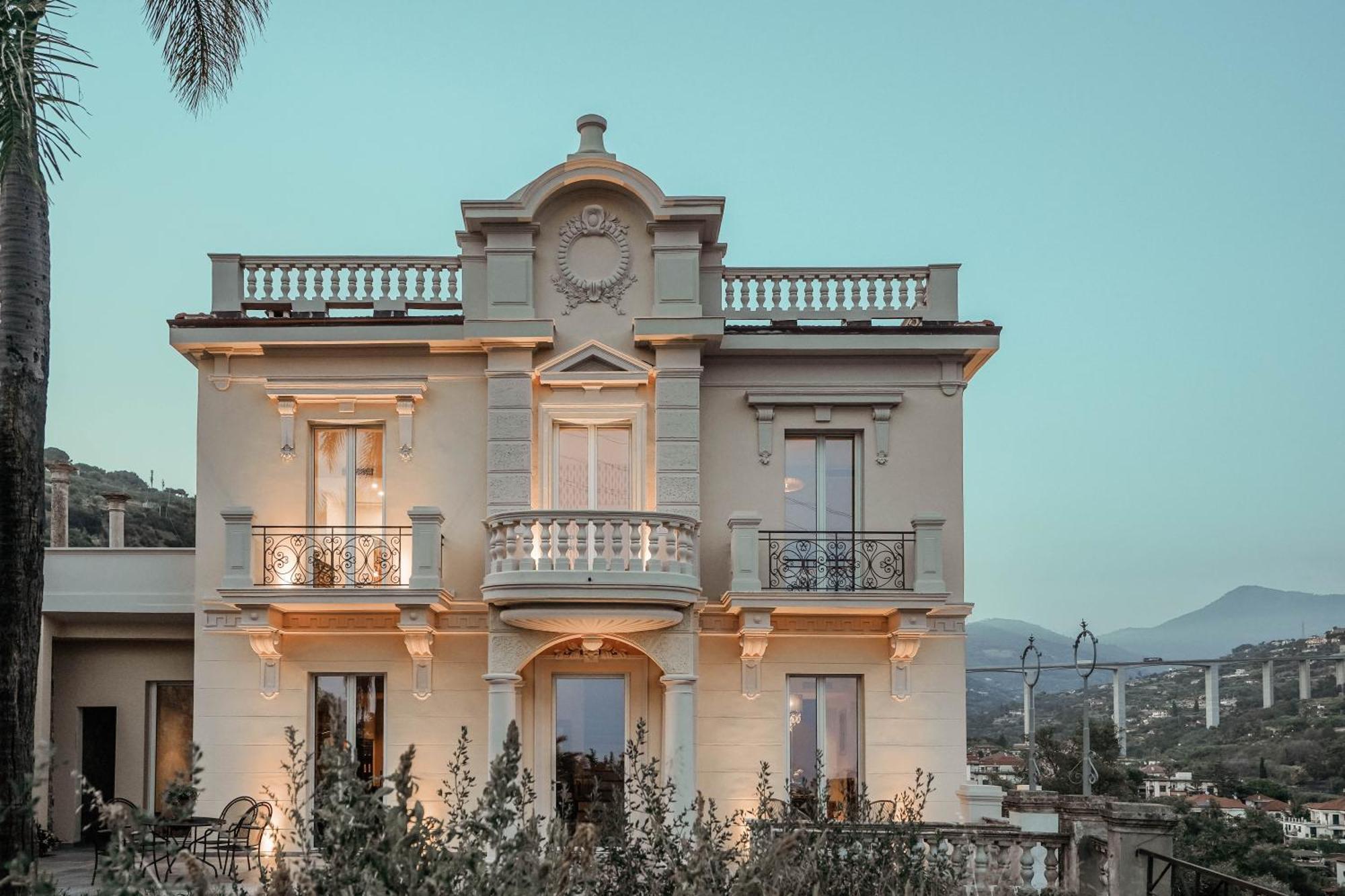 Residenza Villa Genua Bordighera Eksteriør billede